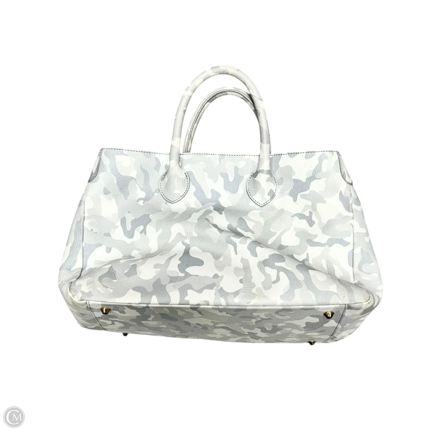Handbag Leather By Mark & Graham, Size: Large