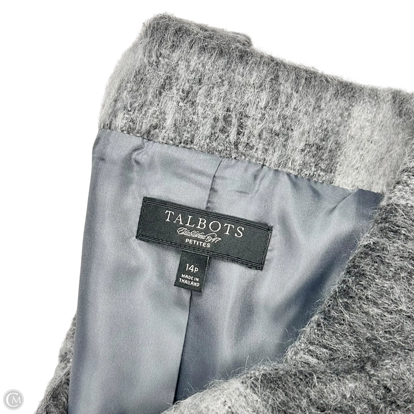 Jacket Other By Talbots In Grey, Size: Xlp