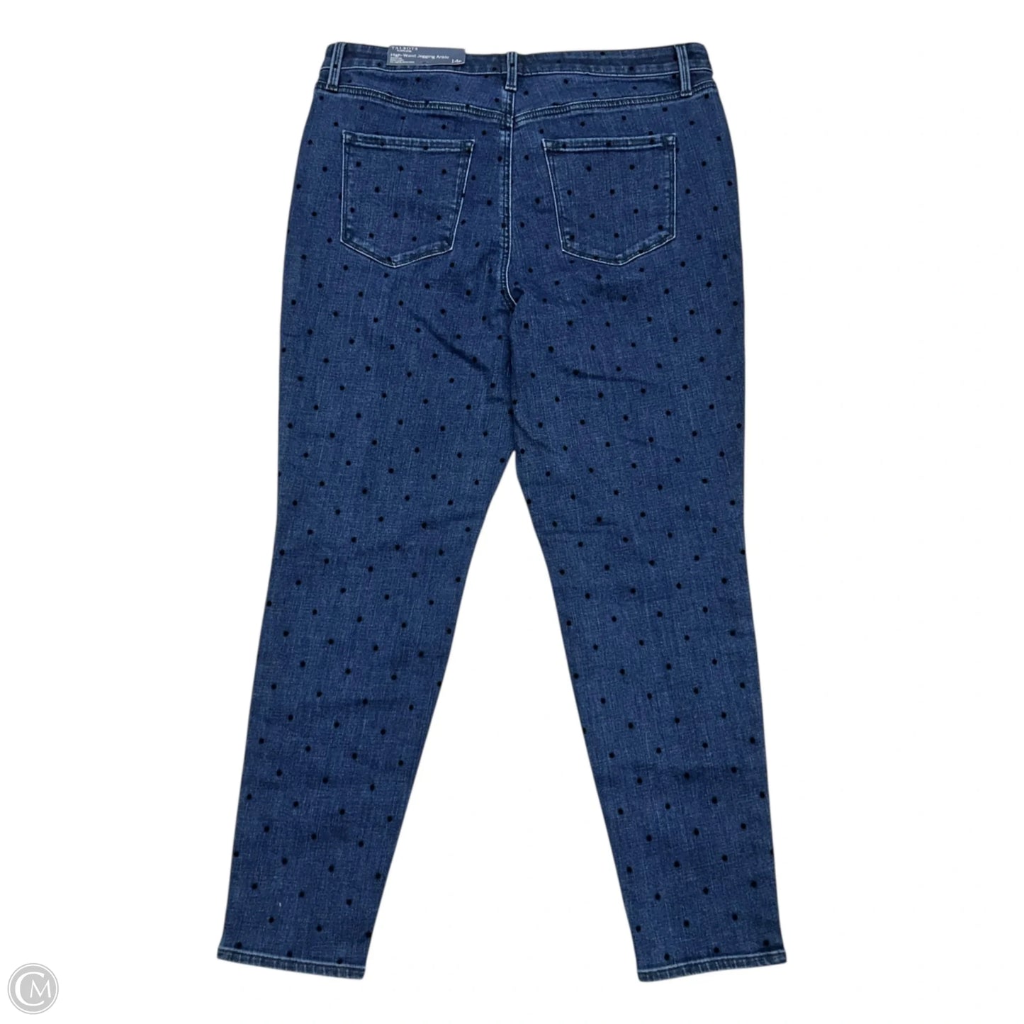 Jeans Skinny By Talbots In Blue Denim, Size: 14p