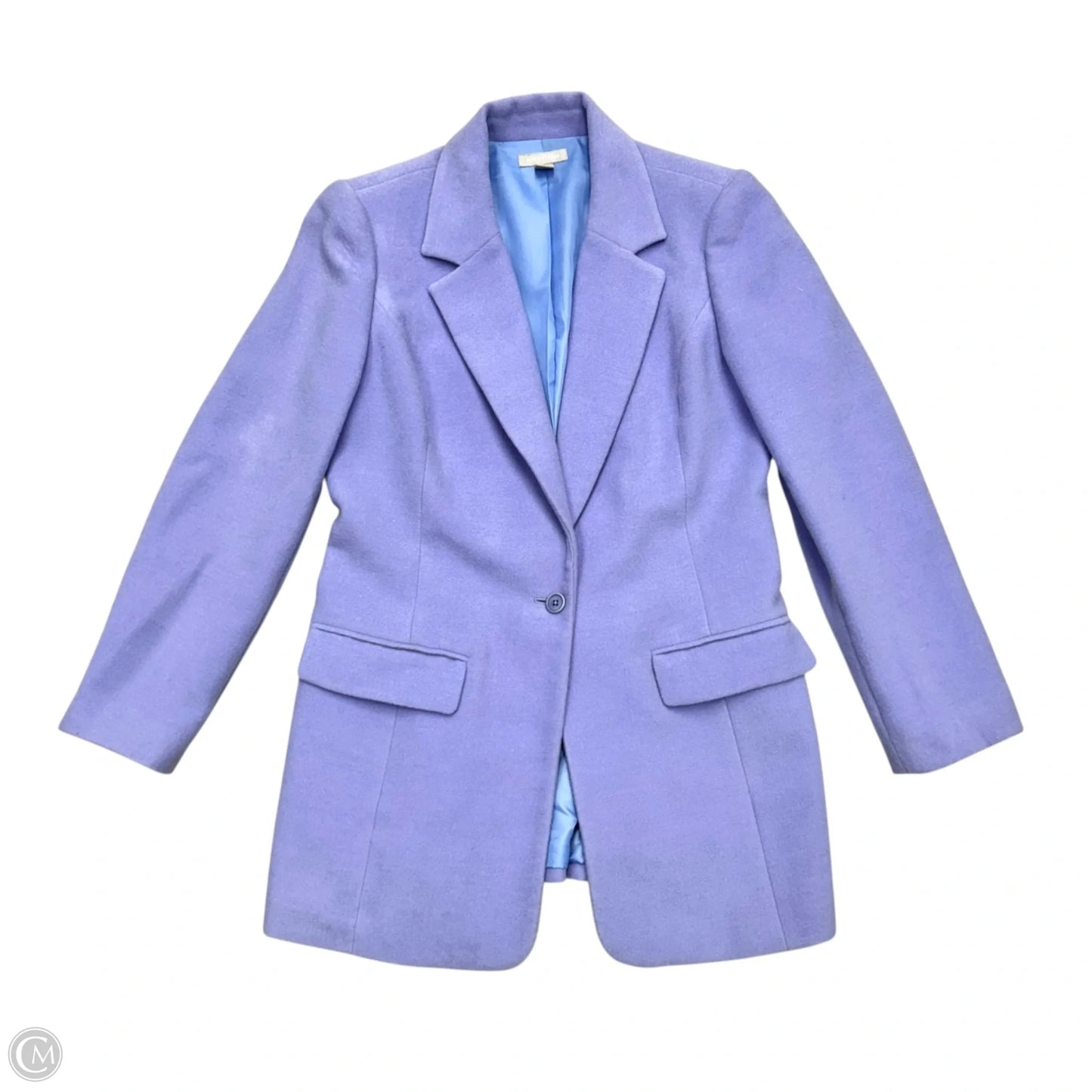 Coat Peacoat By Nordstrom In Purple, Size: S