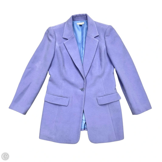 Coat Peacoat By Nordstrom In Purple, Size: S