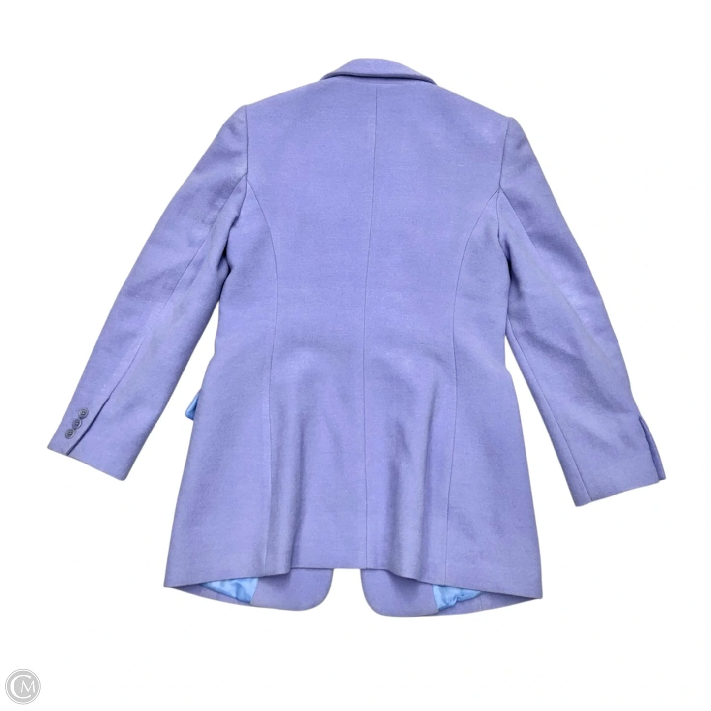 Coat Peacoat By Nordstrom In Purple, Size: S