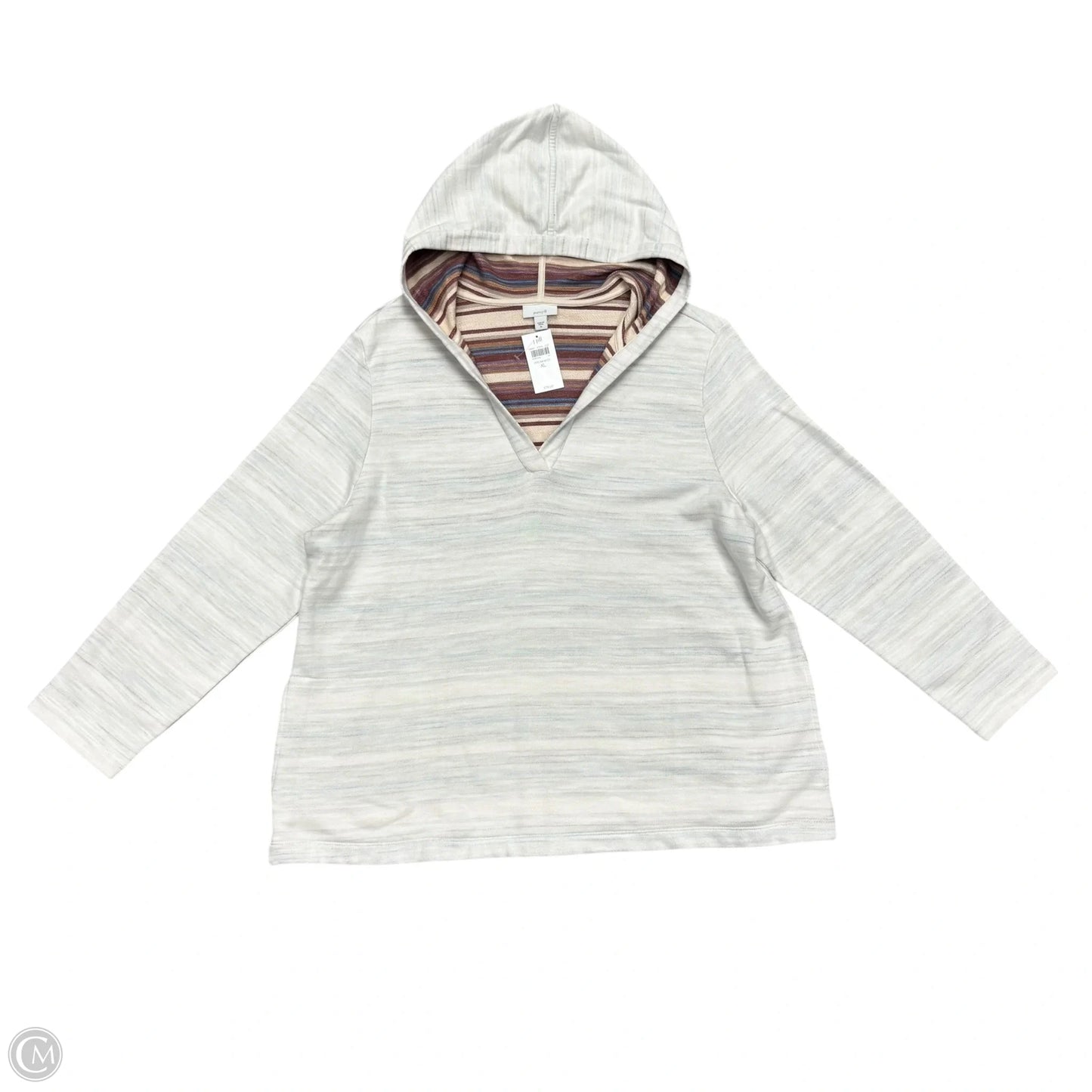 Top Long Sleeve By J. Jill In Cream, Size: Xl