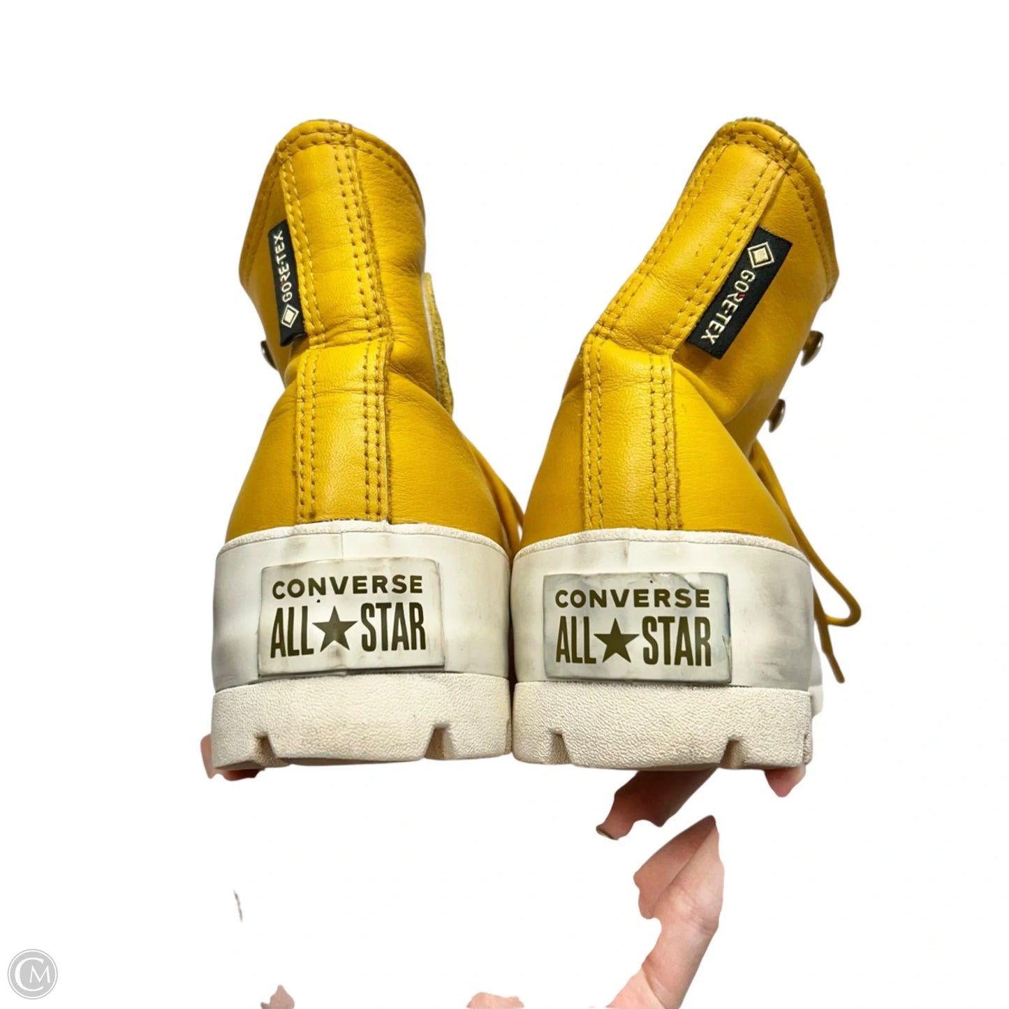 Shoes Sneakers Platform By Converse In Yellow, Size: 8
