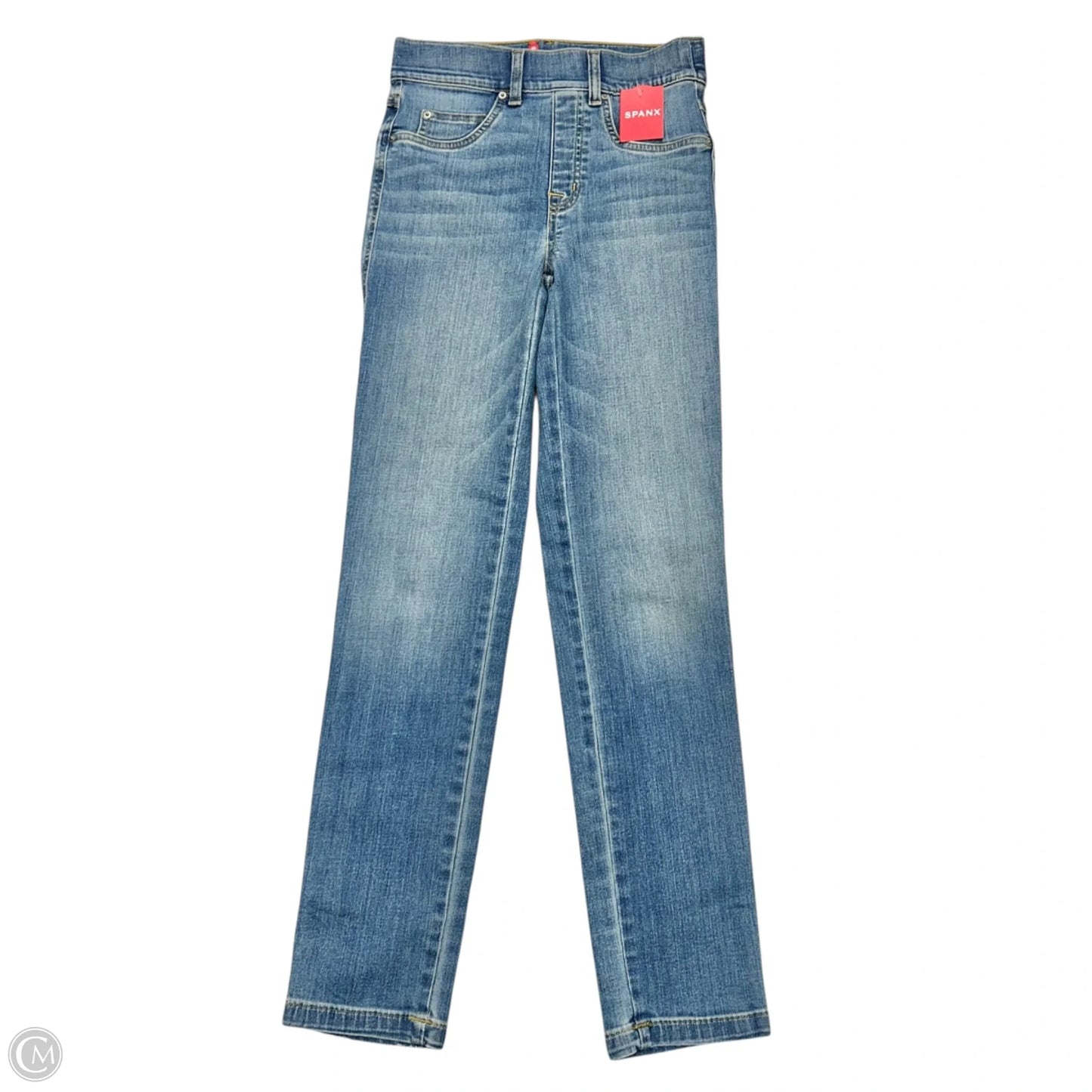 Jeans Skinny By Spanx In Blue Denim, Size: Xs