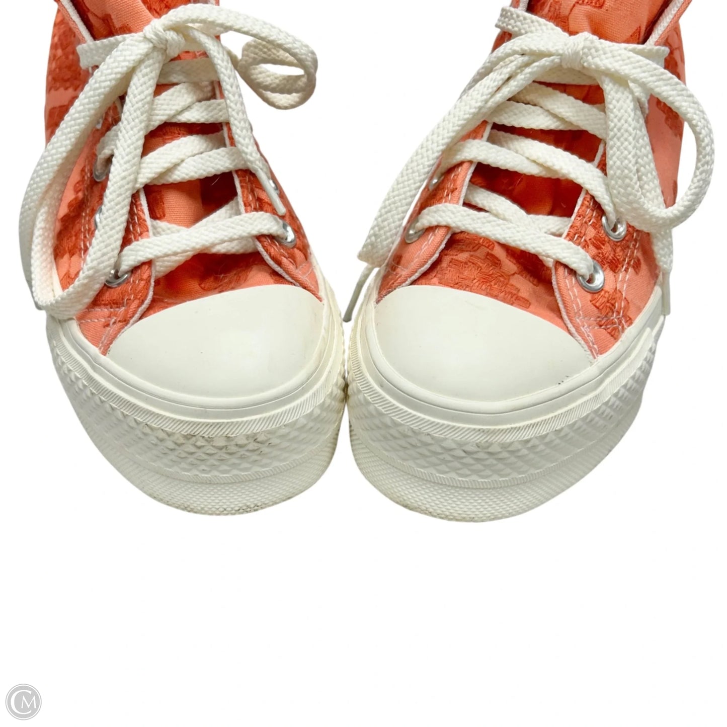 Shoes Sneakers Platform By Converse In Peach, Size: 6.5