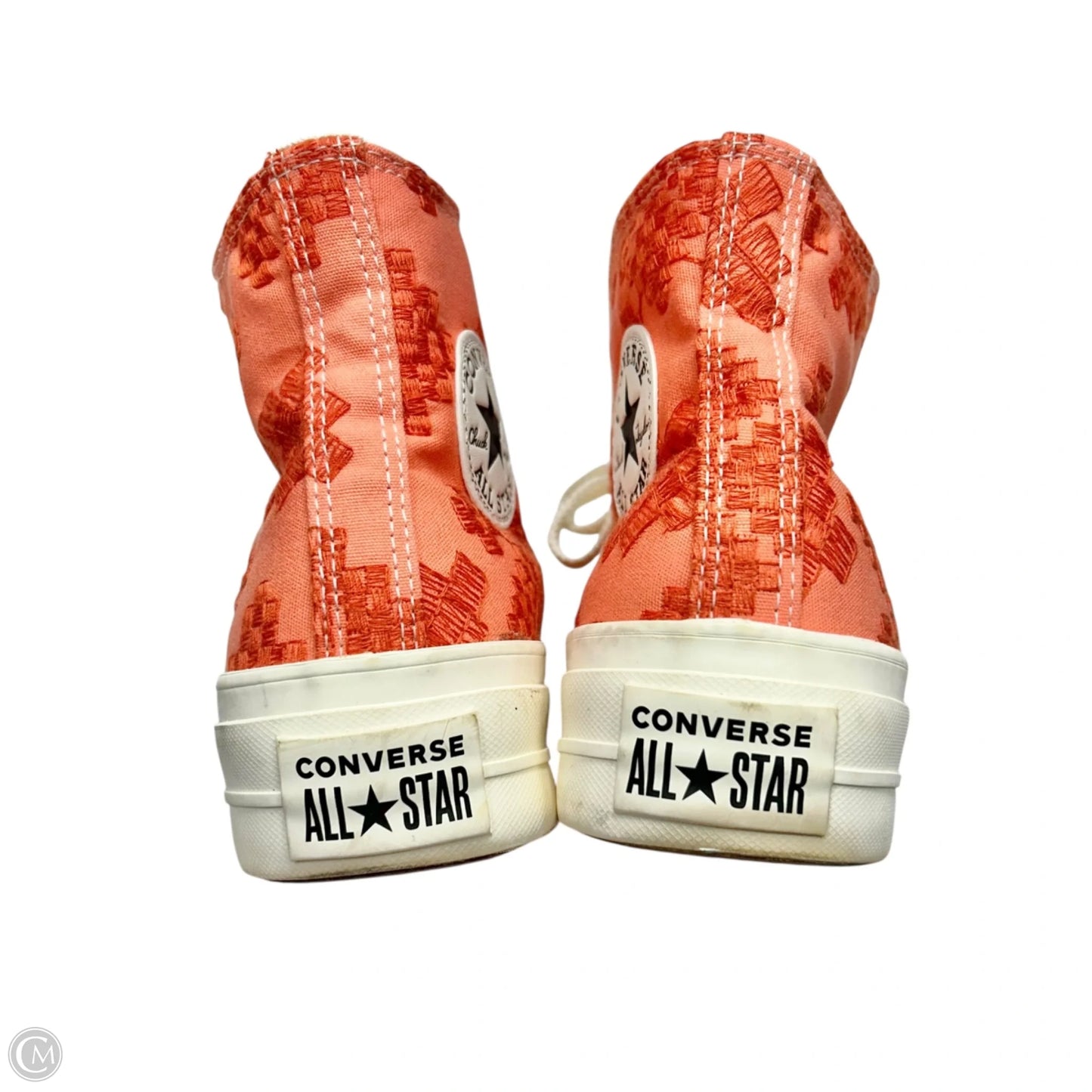Shoes Sneakers Platform By Converse In Peach, Size: 6.5