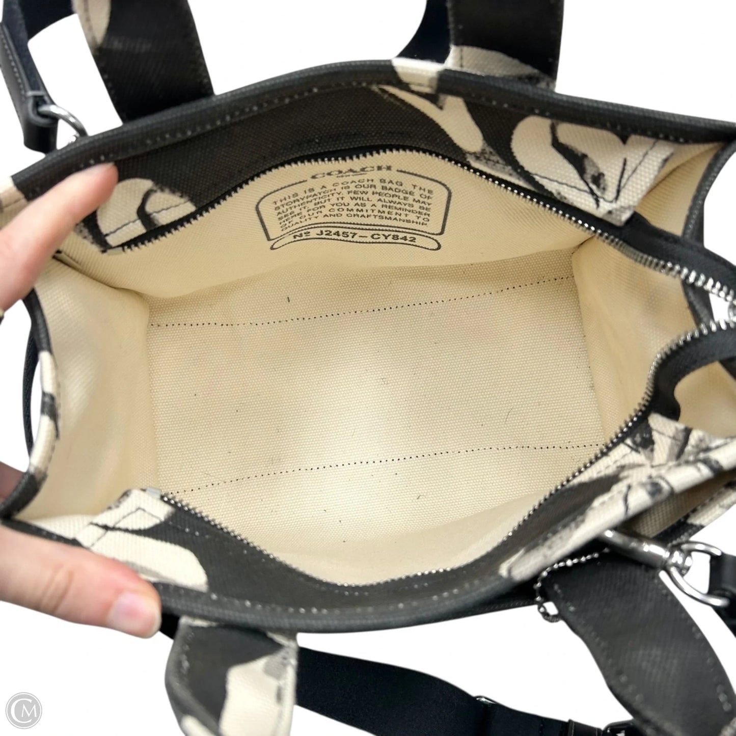 Crossbody Designer By Coach, Size: Medium