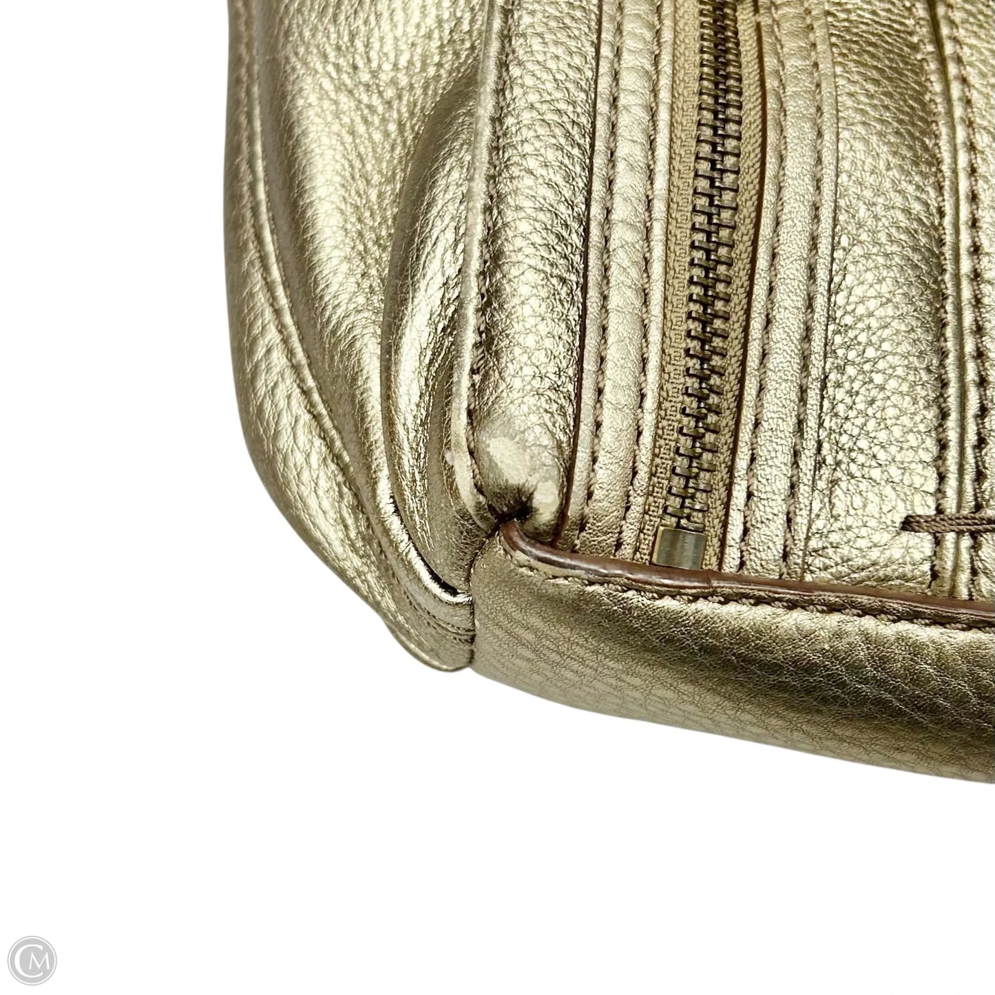 Crossbody Leather By Fossil, Size: Large