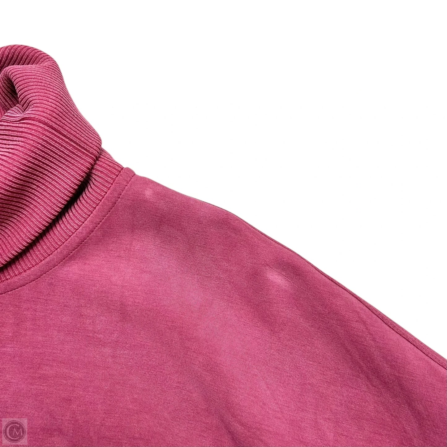 Athletic Sweatshirt Collar By Lululemon In Pink, Size: M
