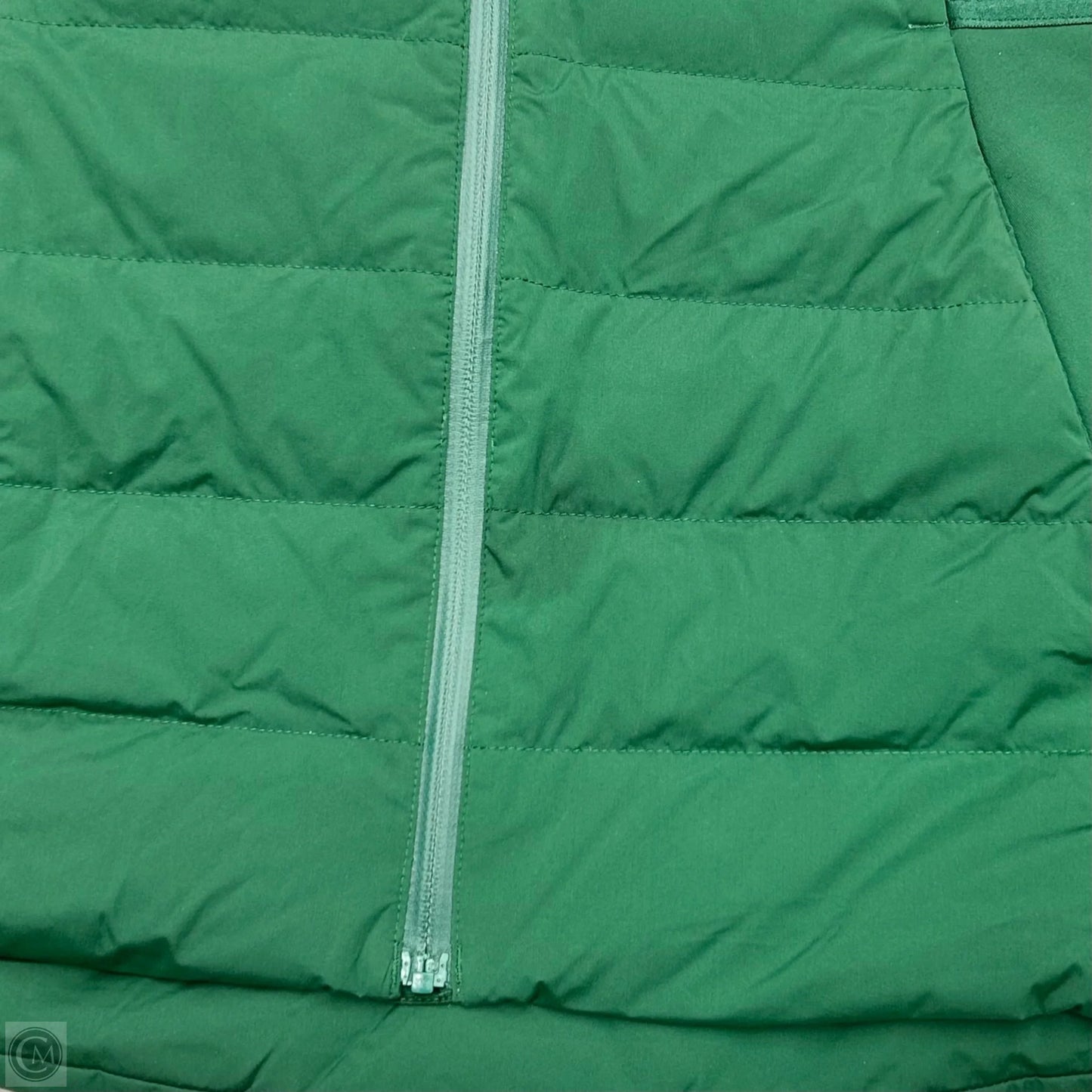 Athletic Jacket By Lululemon In Green, Size: L