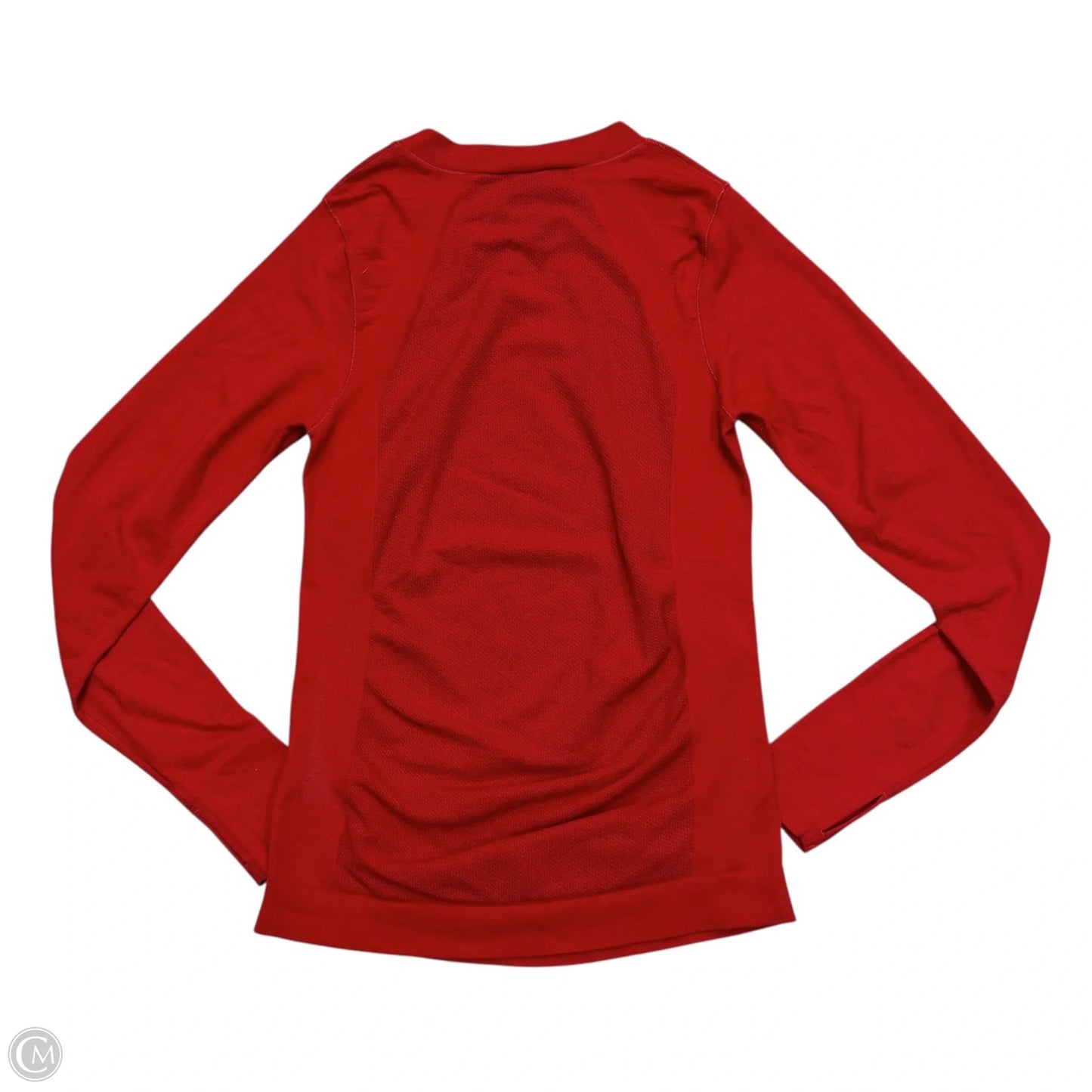 Athletic Top Long Sleeve Crewneck By Athleta In Red, Size: Xl