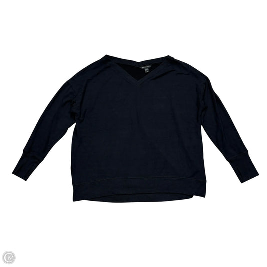 Athletic Top Long Sleeve Crewneck By Athleta In Black, Size: Xl