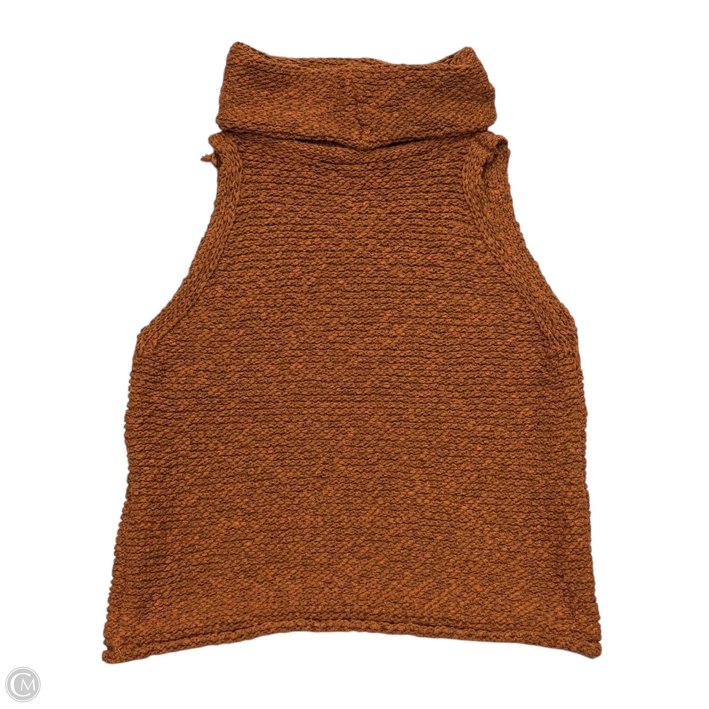 Sweater Short Sleeve By Pilcro In Orange, Size: S