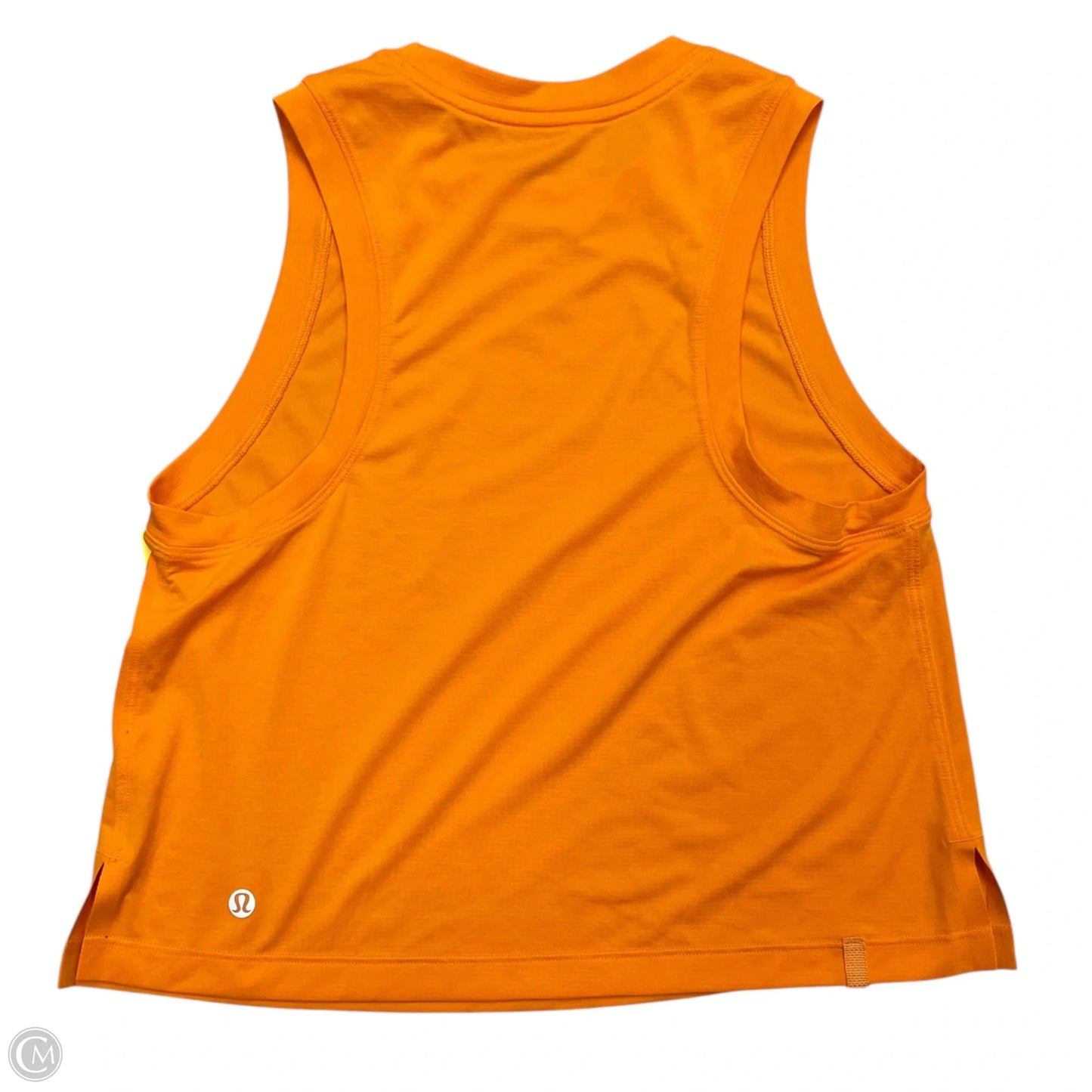 Athletic Tank Top By Lululemon In Orange, Size: S