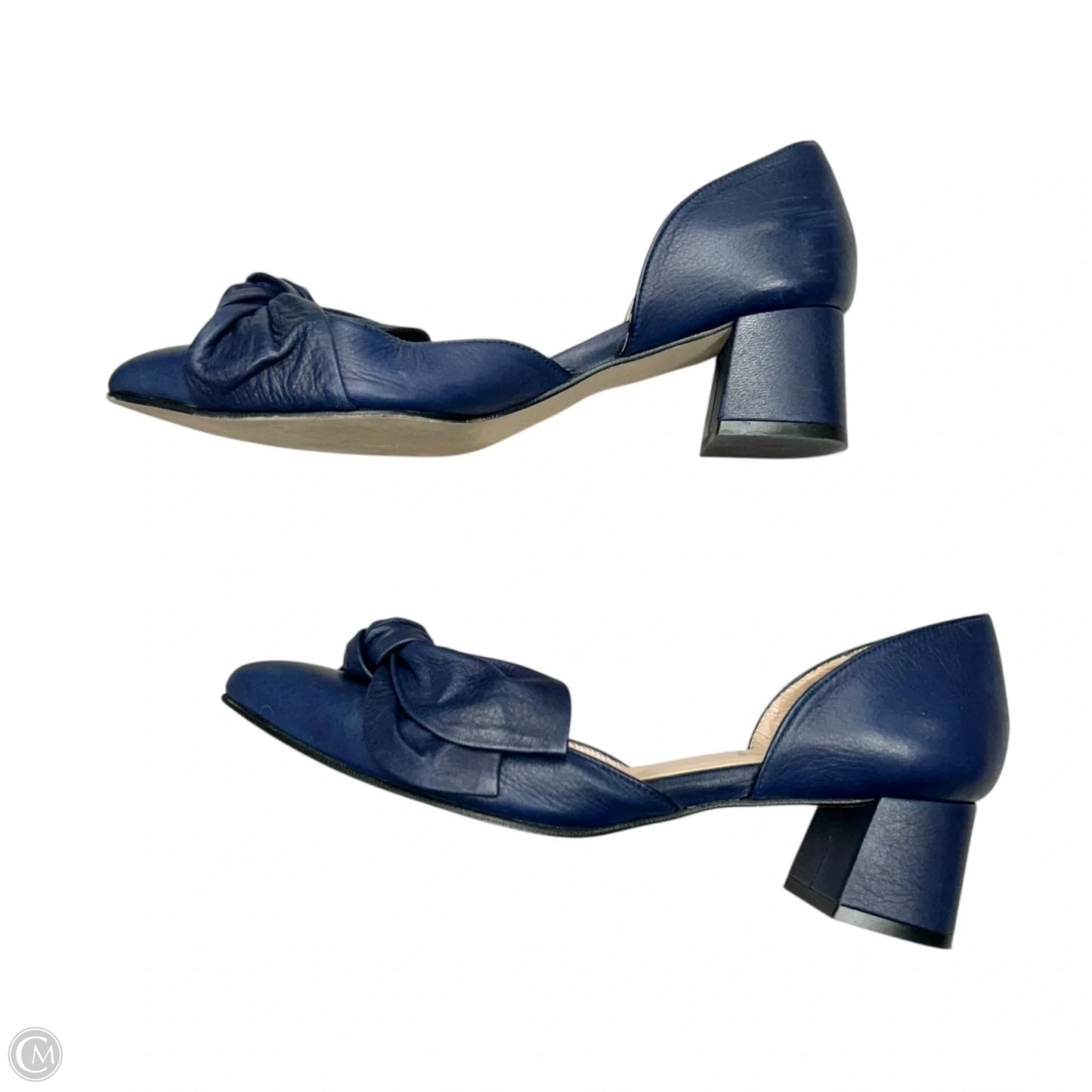 Shoes Heels Wedge By Fs Ny In Navy, Size: 6