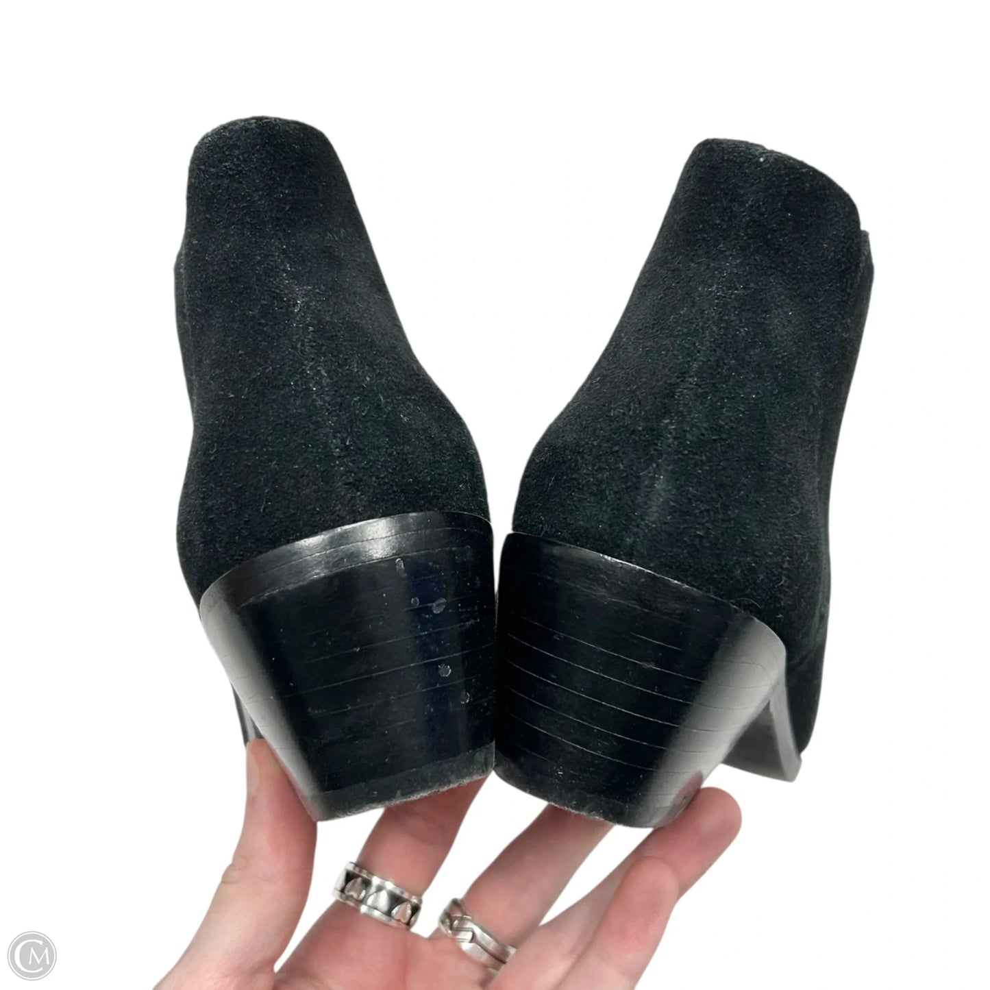 Boots Ankle Heels By Joie In Black, Size: 6