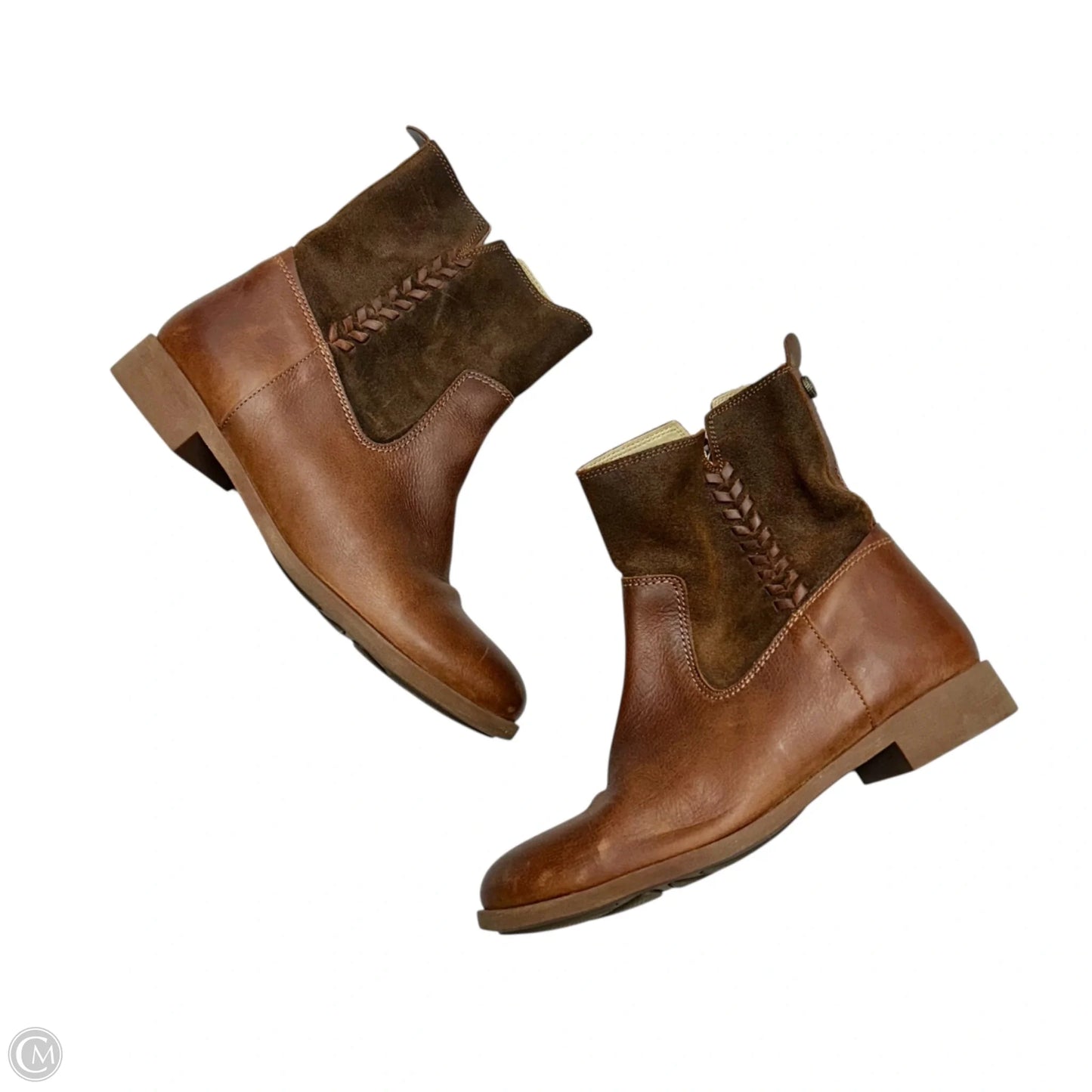 Boots Ankle Flats By Olukai In Brown, Size: 7.5