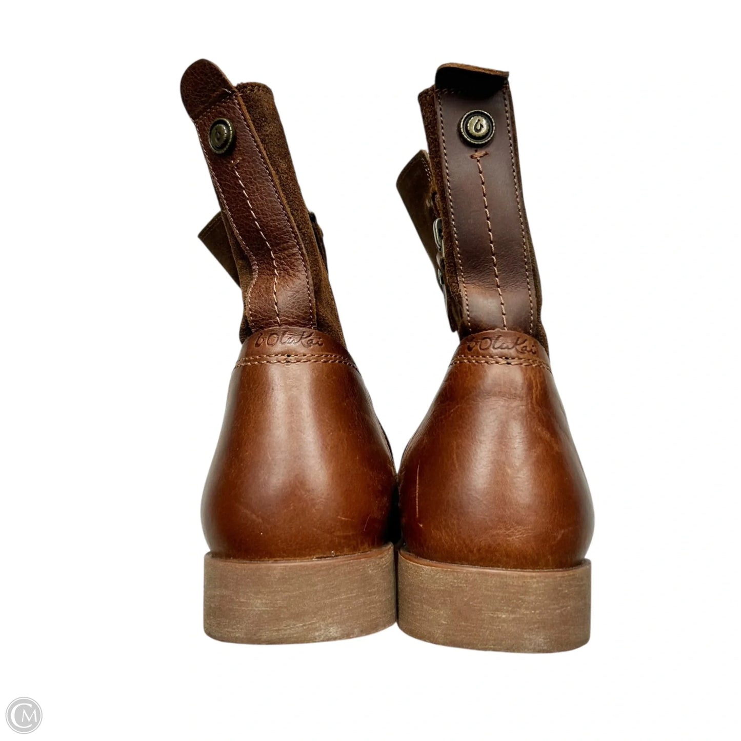 Boots Ankle Flats By Olukai In Brown, Size: 7.5