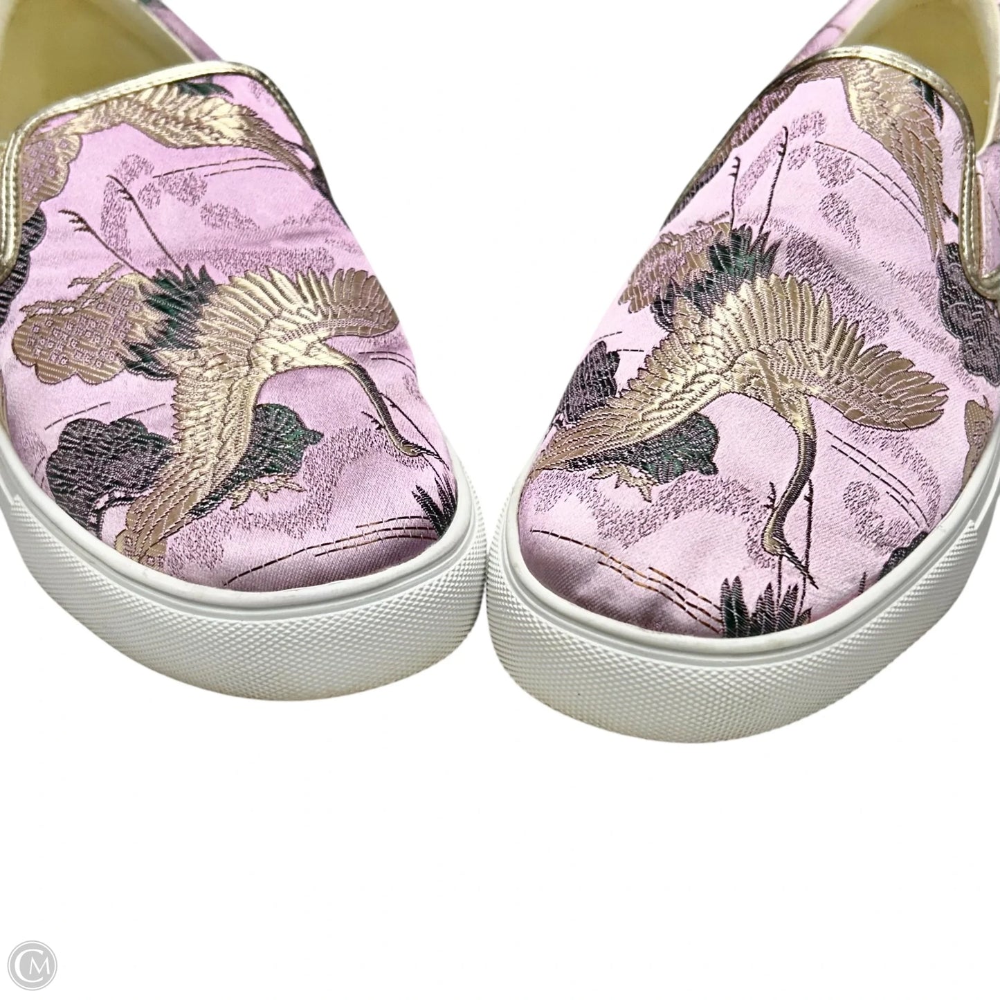 Shoes Sneakers By Johnny Was In Gold & Purple, Size: 6