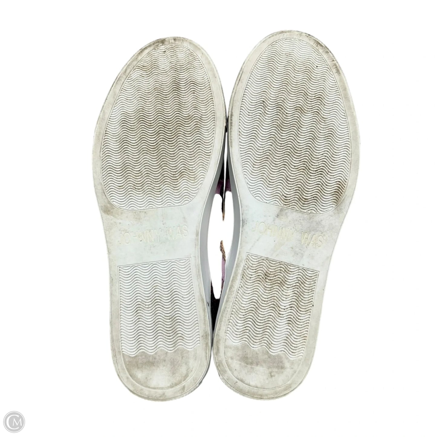 Shoes Sneakers By Johnny Was In Gold & Purple, Size: 6