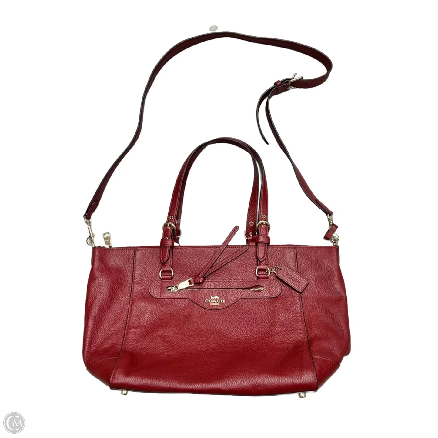 Tote Designer By Coach, Size: Large