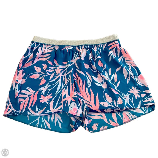 Shorts Designer By Lilly Pulitzer In Blue & Pink, Size: L