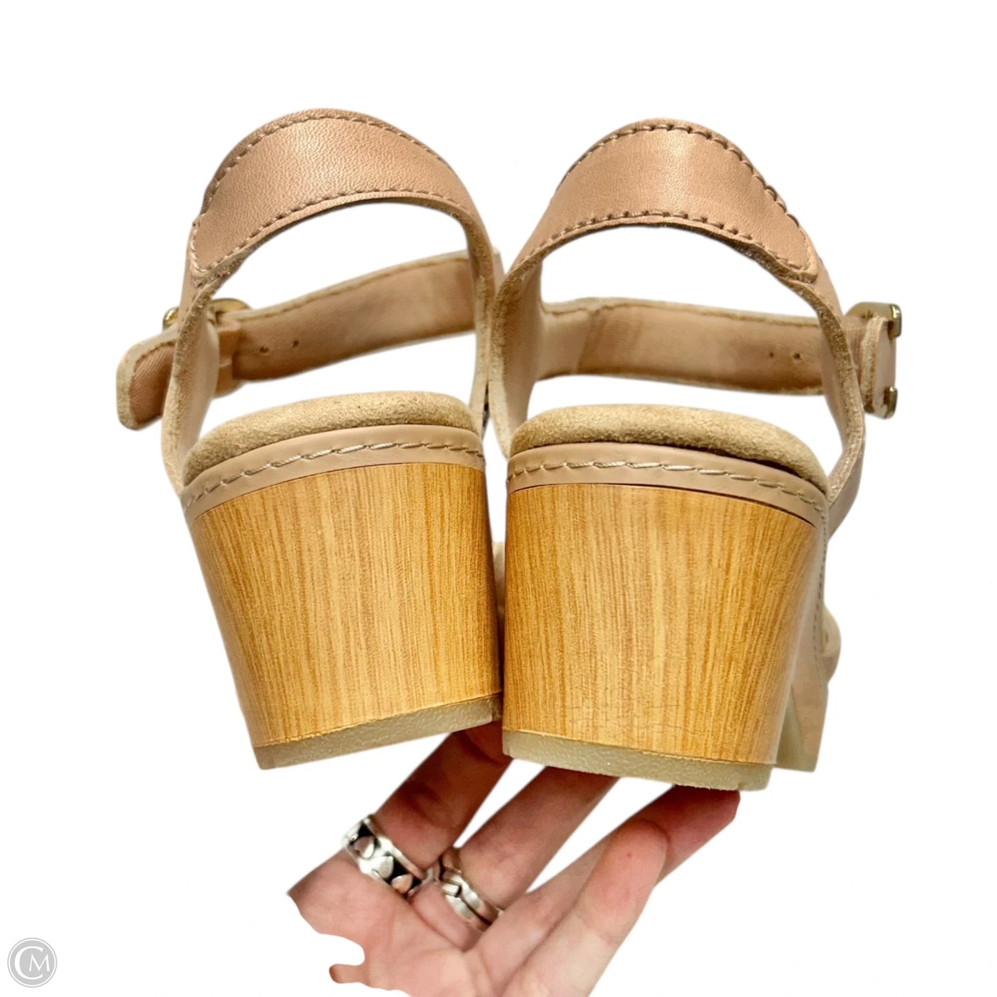 Shoes Heels Block By Clarks In Pink, Size: 7