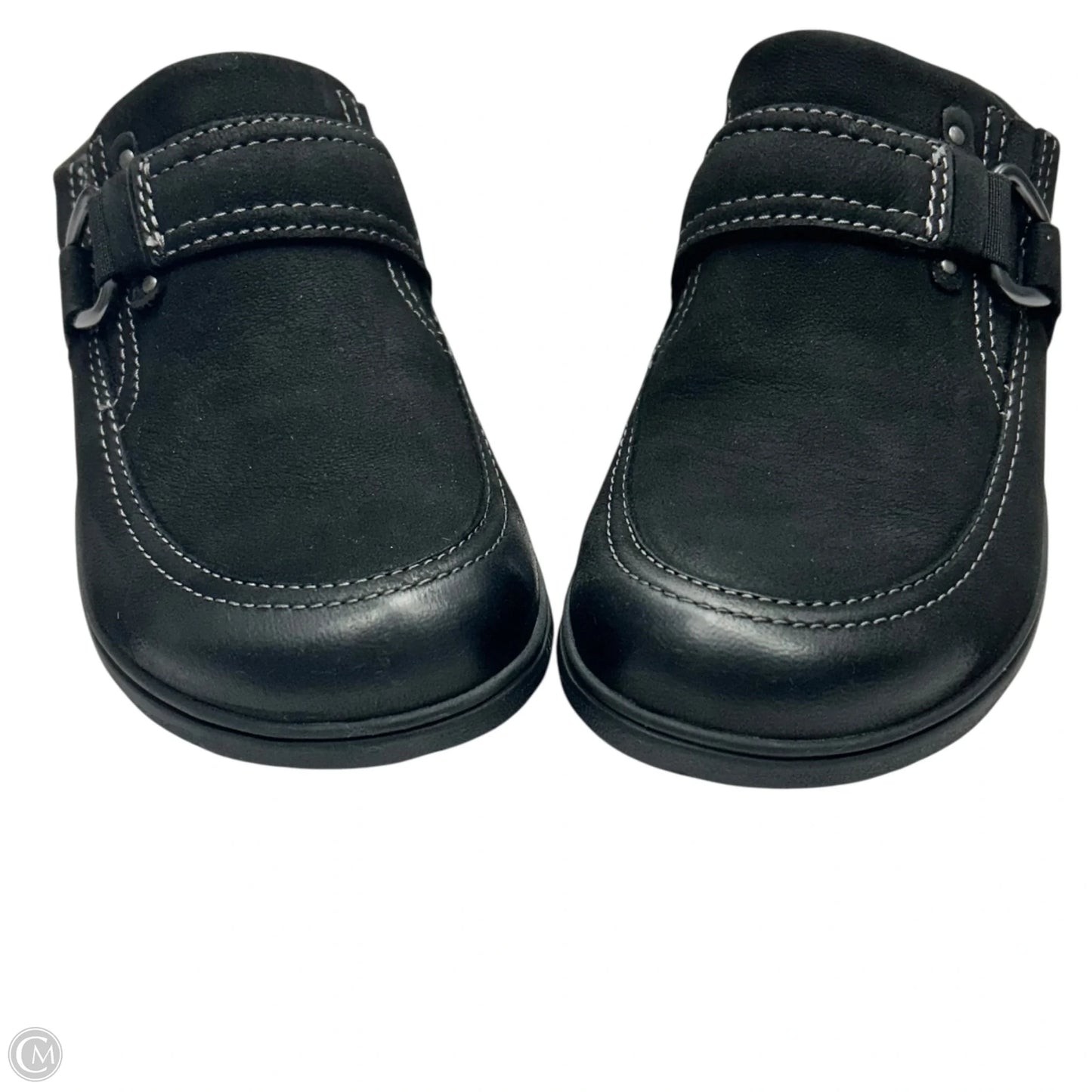 Shoes Flats By Clarks In Black, Size: 7