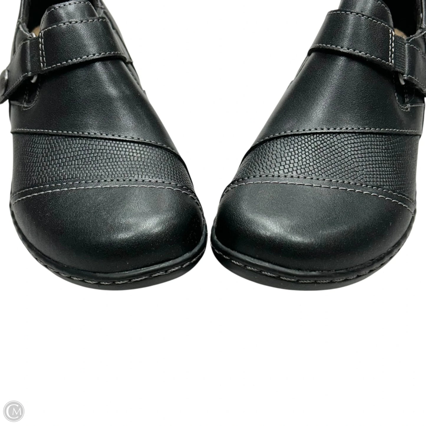 Shoes Flats By Clarks In Black, Size: 7
