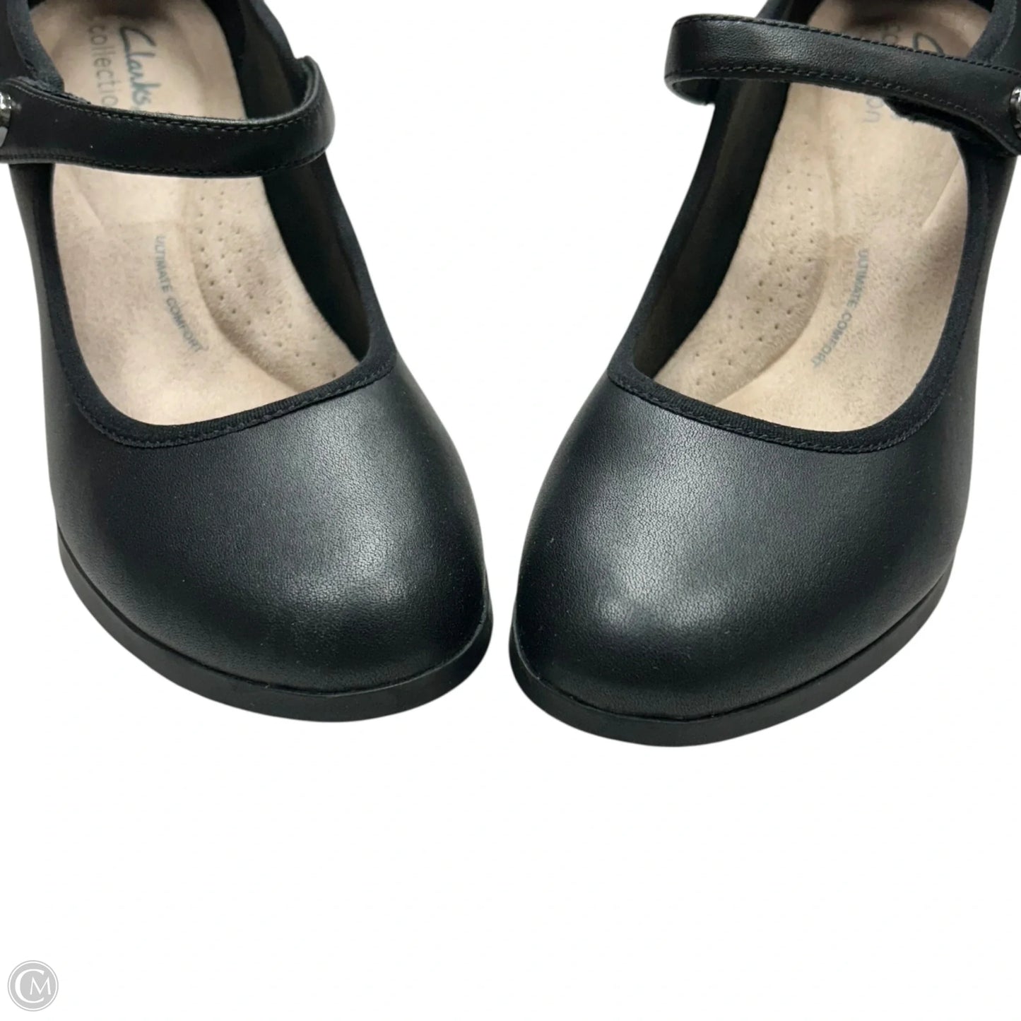 Shoes Heels Block By Clarks In Black, Size: 7