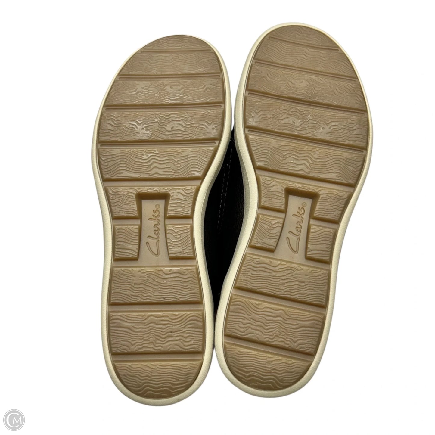 Shoes Sneakers By Clarks In Bronze, Size: 7