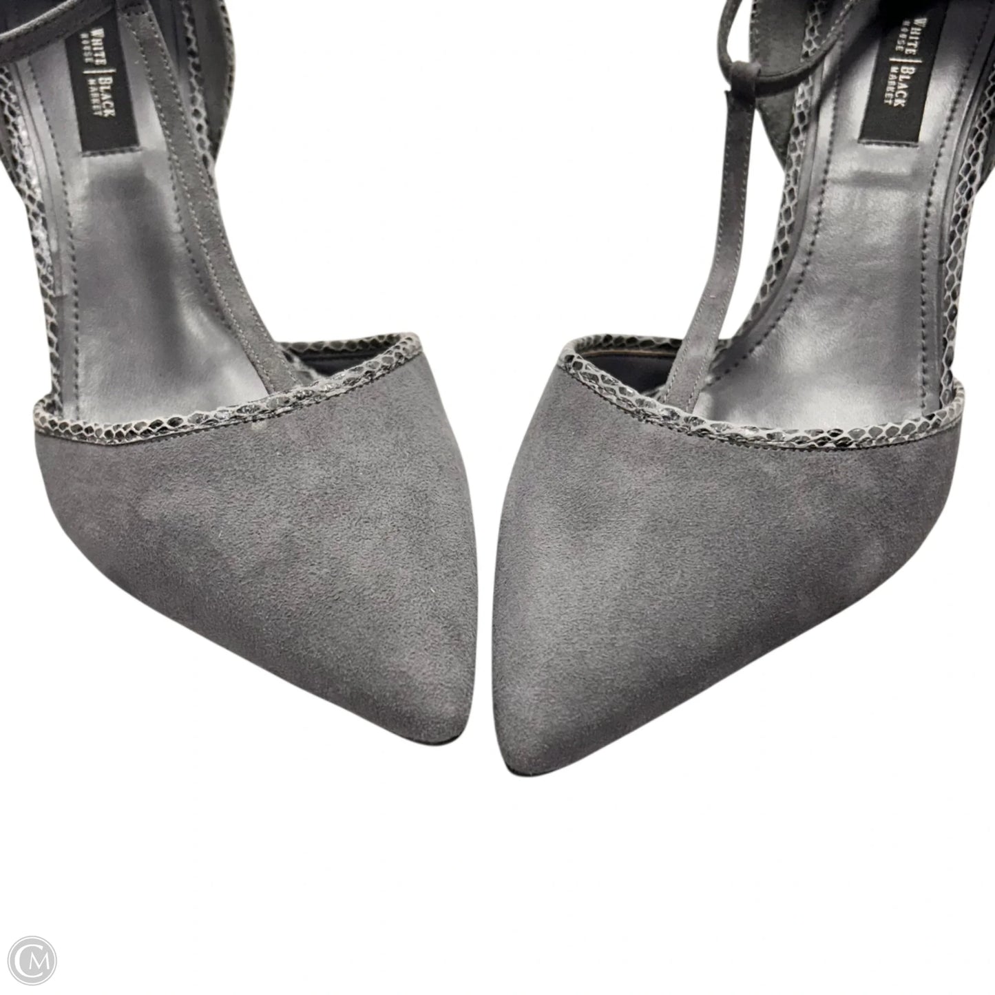 Shoes Heels Kitten By White House Black Market In Grey, Size: 9.5