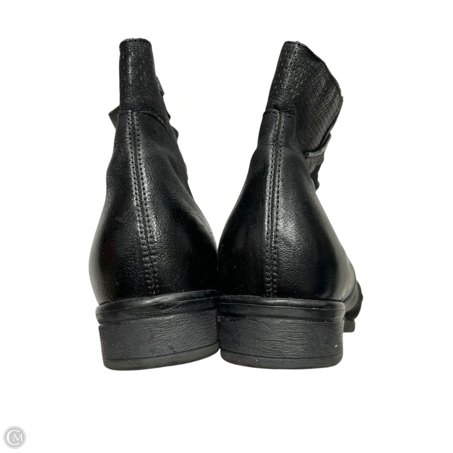 Boots Ankle Heels By Miz Mooz In Black, Size: 8.5