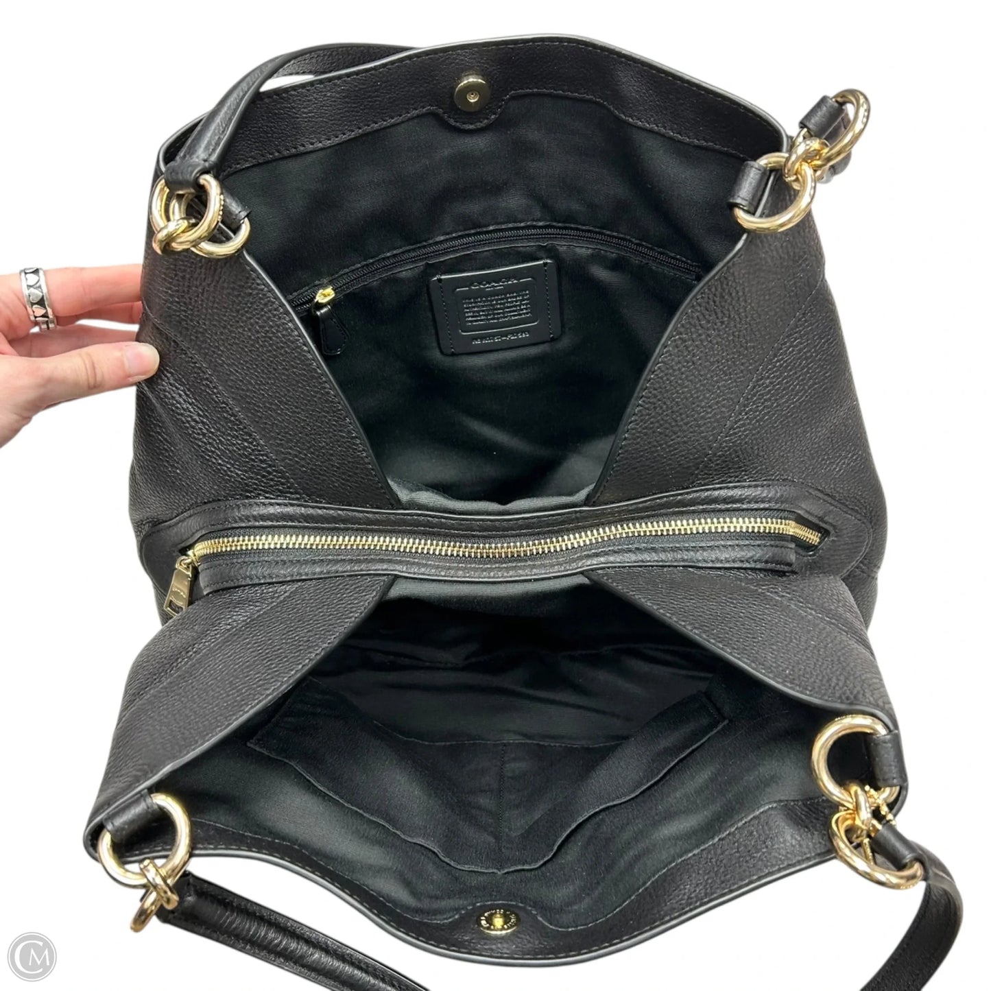 Handbag Designer By Coach, Size: Medium