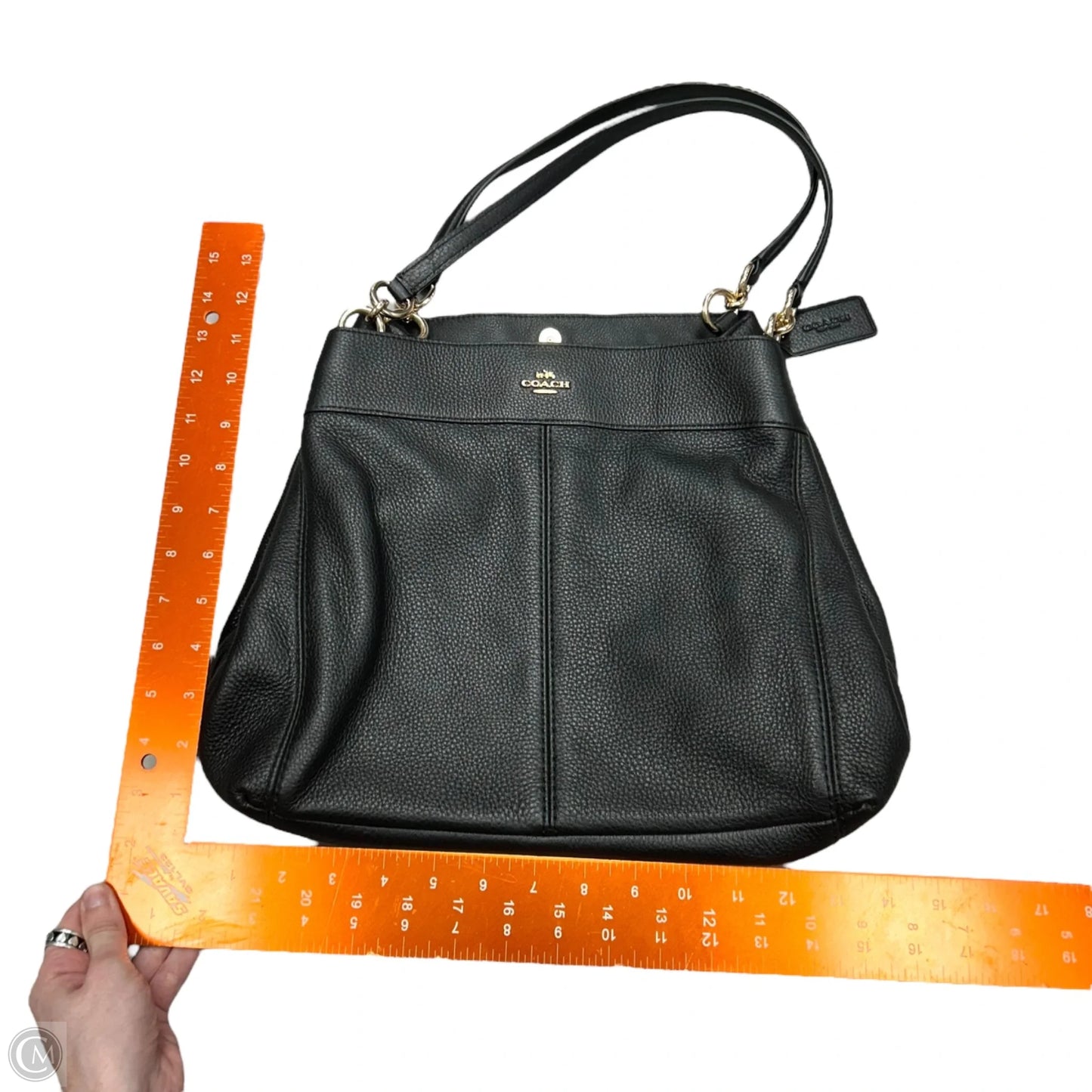 Handbag Designer By Coach, Size: Medium