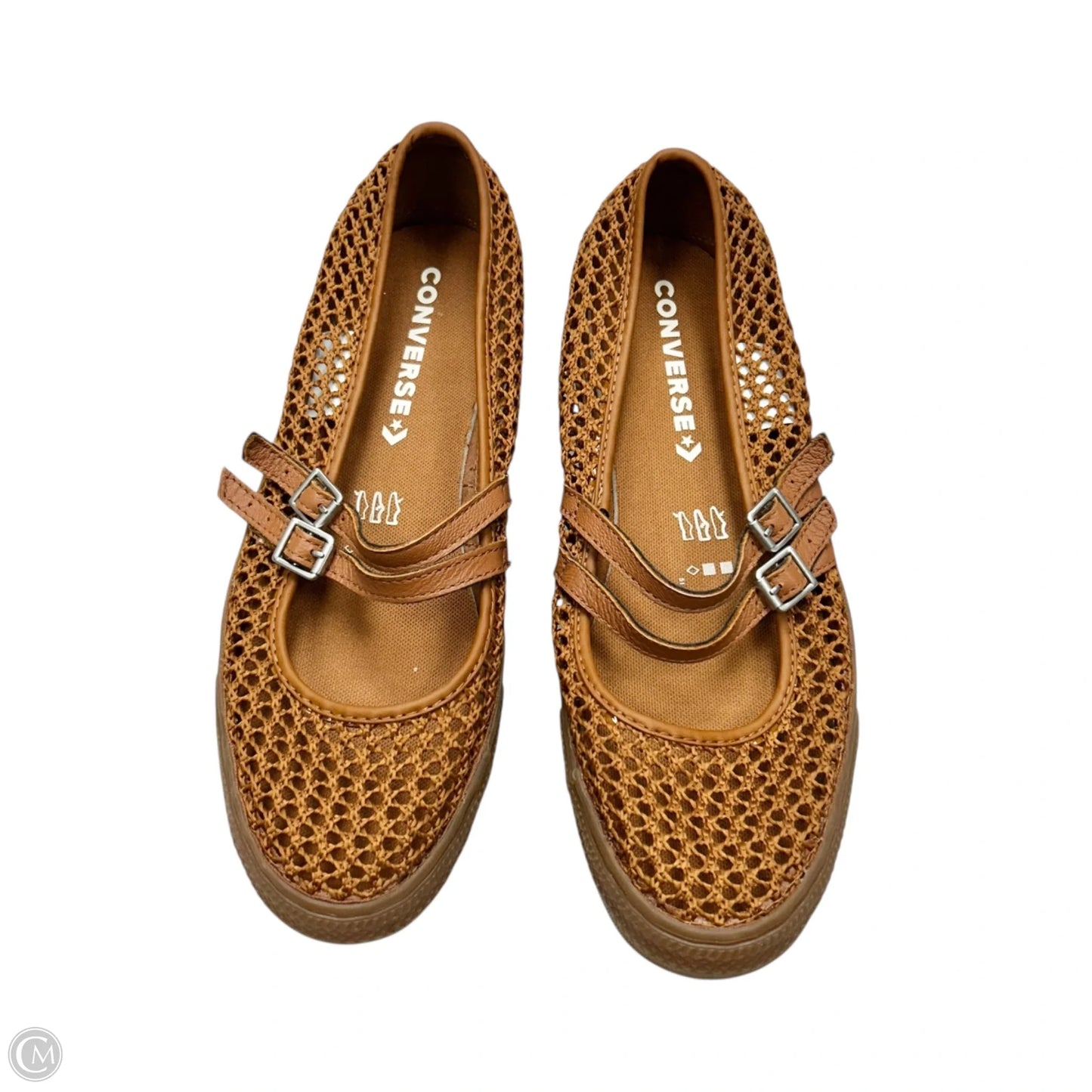 Shoes Flats By Converse In Tan, Size: 11