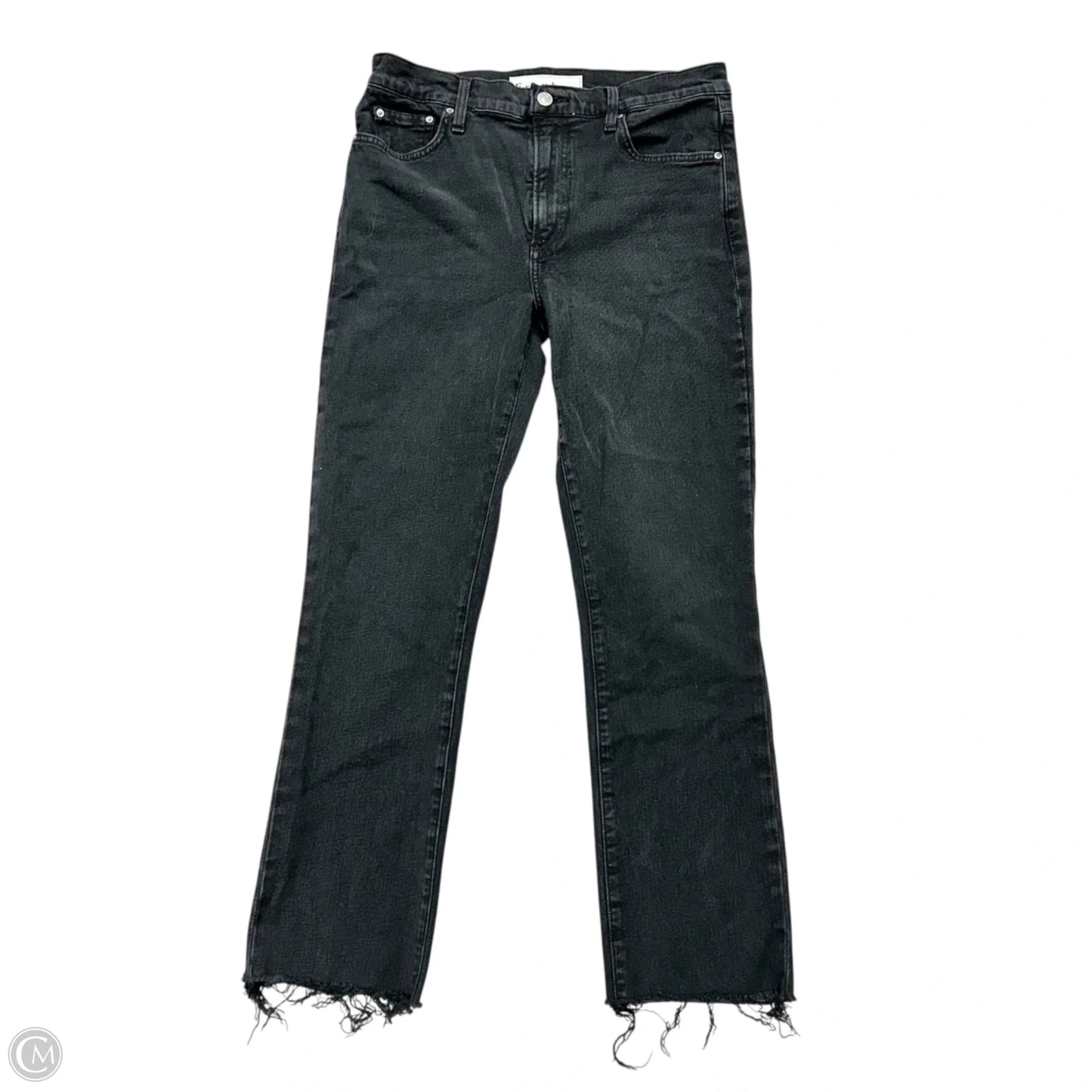 Jeans Straight By Frank And Eileen In Black Denim, Size: 6