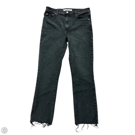 Jeans Straight By Frank And Eileen In Black Denim, Size: 6