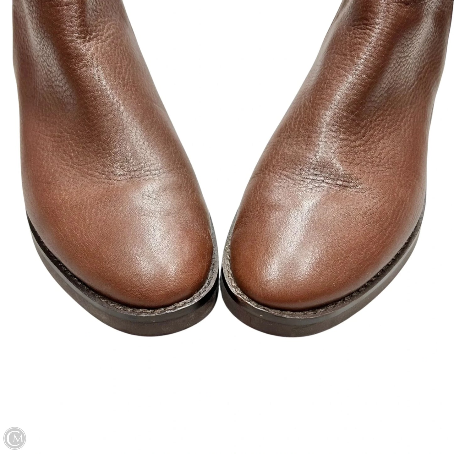 Boots Ankle Heels By Cole-haan In Brown, Size: 8