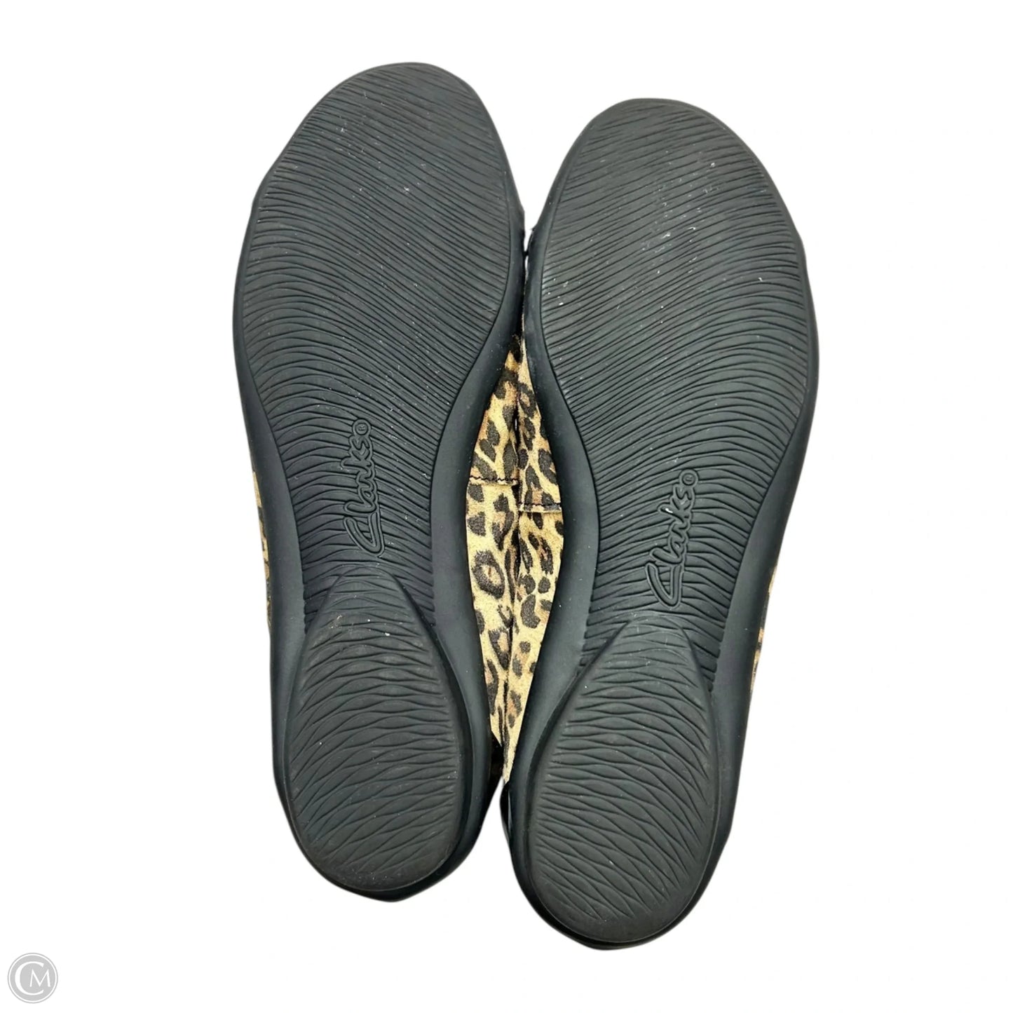 Shoes Flats By Clarks In Leopard Print, Size: 7