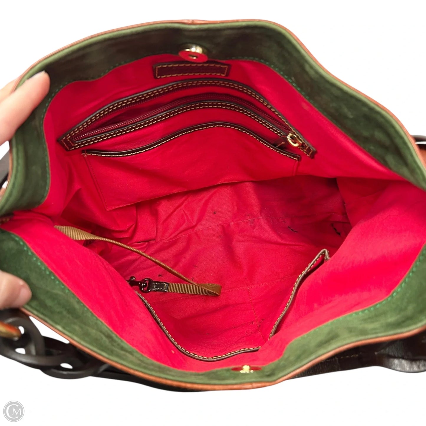 Handbag Designer By Dooney And Bourke, Size: Large