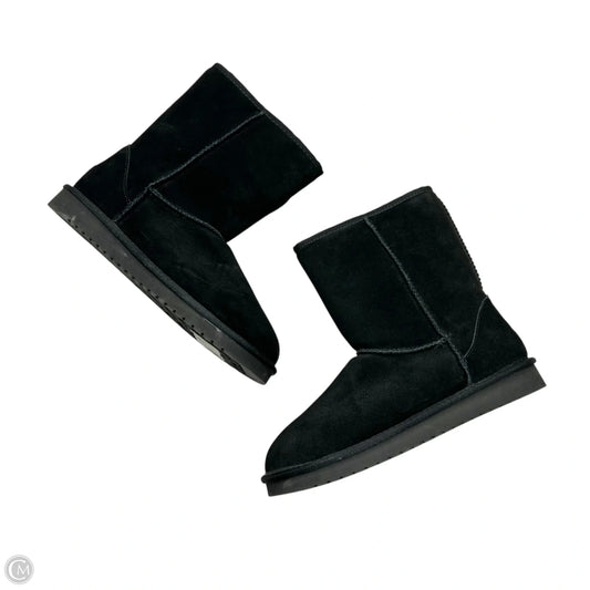 Boots Mid-calf Flats By Koolaburra By Ugg In Black, Size: 8