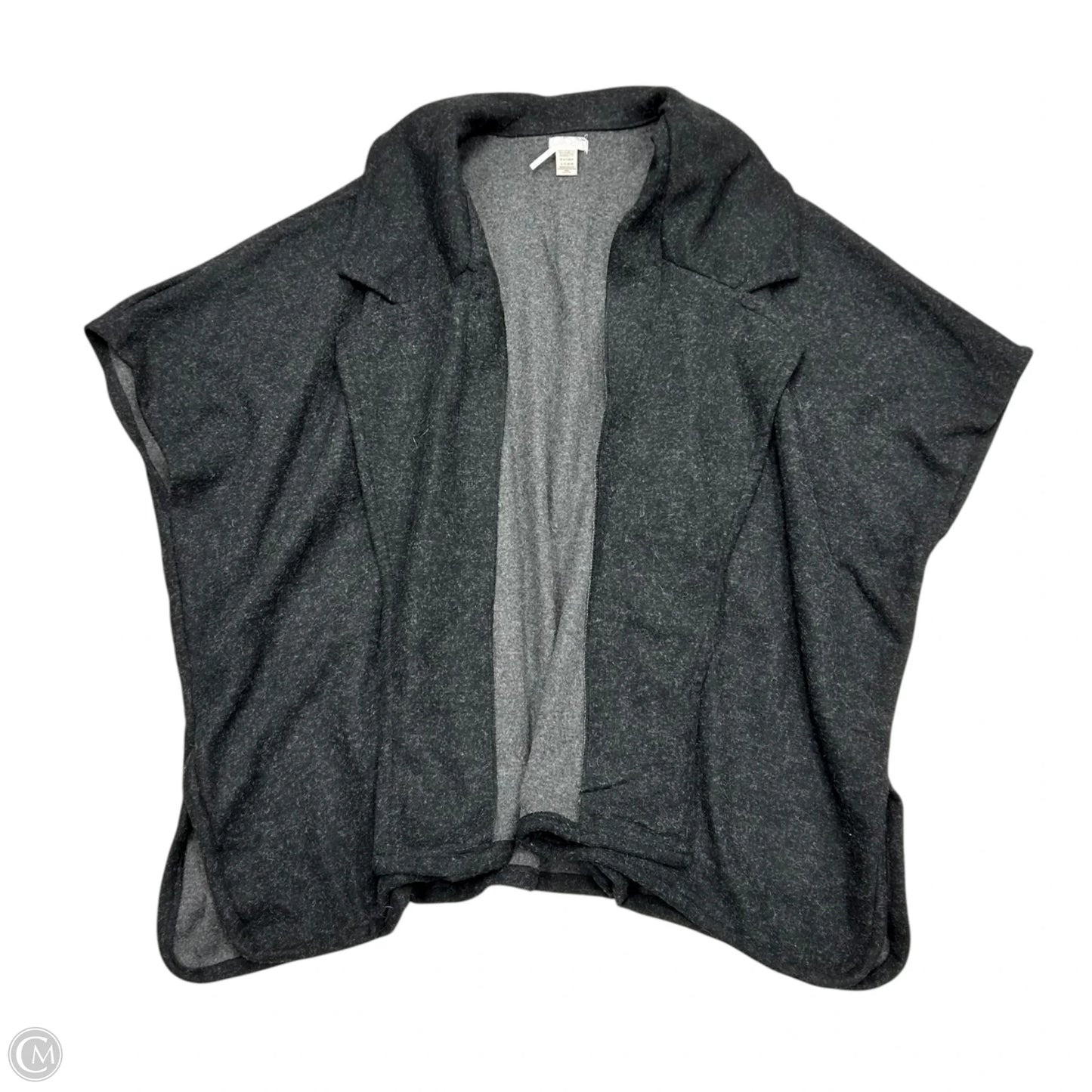 Poncho By Free People In Grey, Size: Osfm