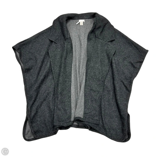 Poncho By Free People In Grey, Size: Osfm