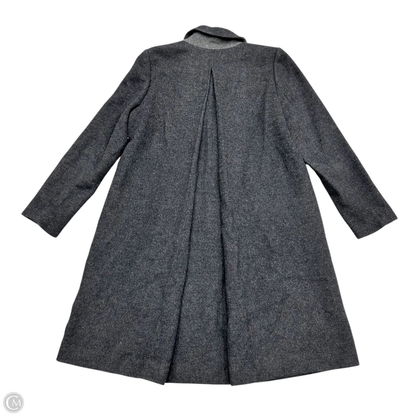 Coat Trench Coat By Madewell In Grey, Size: M