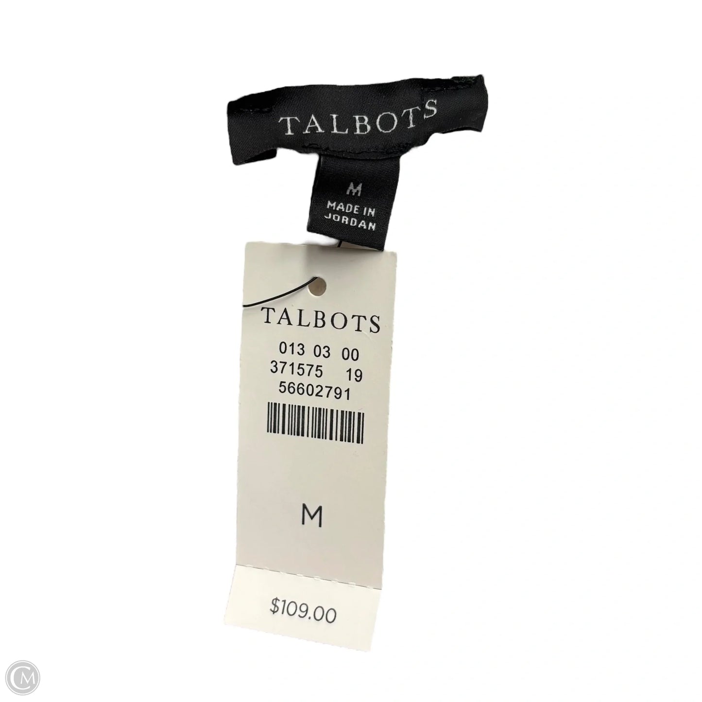 Jacket Fleece By Talbots In Green & Red, Size: M