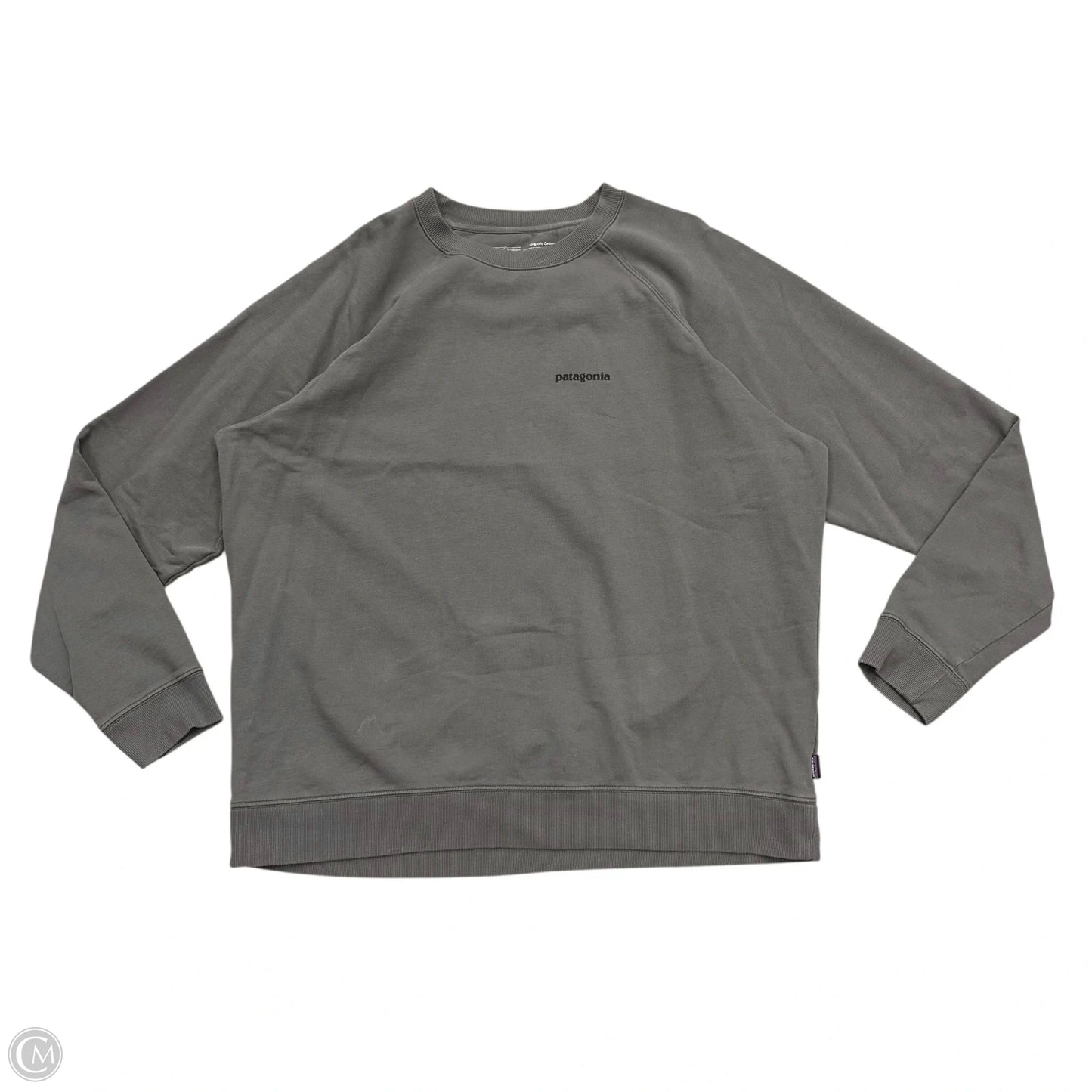 Top Long Sleeve By Patagonia In Grey, Size: Xxl