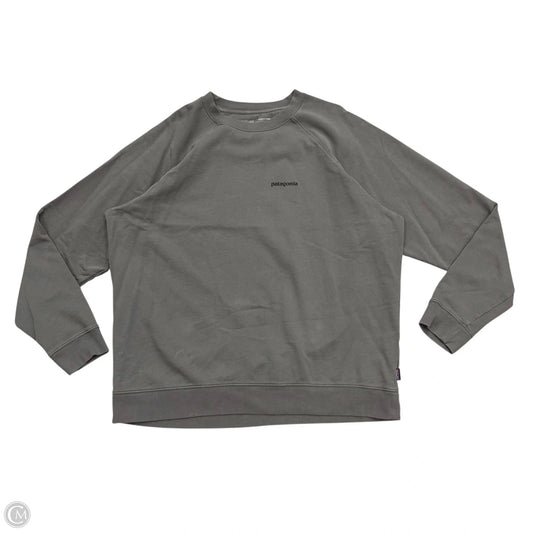 Top Long Sleeve By Patagonia In Grey, Size: Xxl