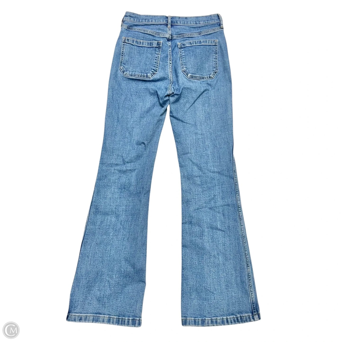 Jeans Flared By Gap In Blue Denim, Size: 4
